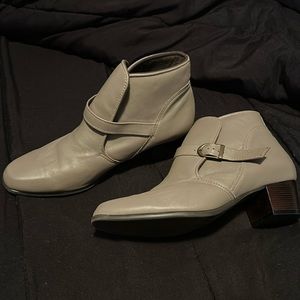 Vintage Style leather boots